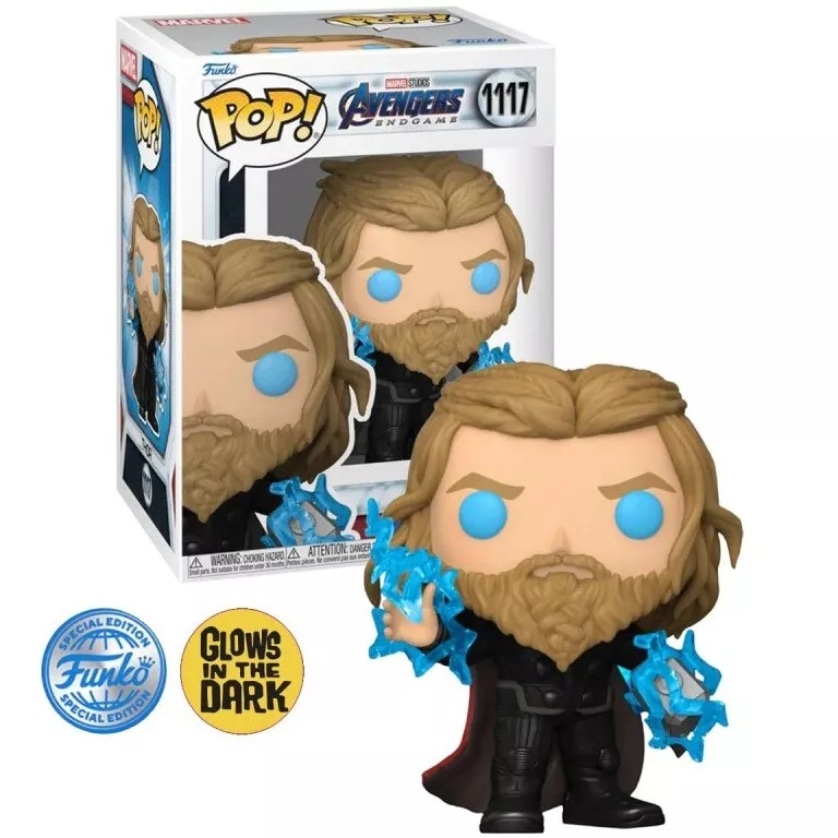 Funko Pop! Marvel Avengers Endgame THOR 1117 Glow In The Dark